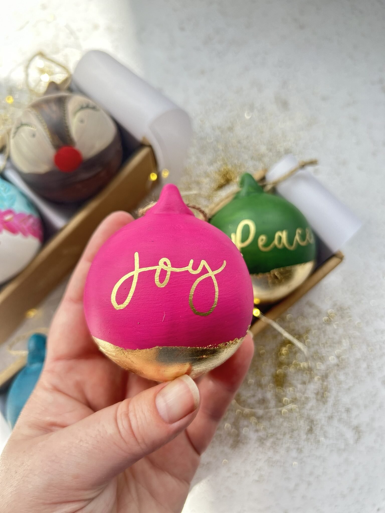 Christmas Bauble Painting Workshop - Thursday 3rd December - Image 2